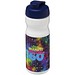 H2O Active® Base 650 ml Sportflasche mit Klappdeckel, weiß/blau