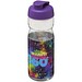 H2O Active® Base Tritan™ 650 ml Sportflasche mit Klappdeckel, transparentklar/lila