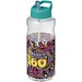 H2O Active® Big Base 1L Sportflasche mit Ausgussdeckel, aquablau