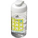 H2O Active® Bop 500 ml Sportflasche mit Klappdeckel, transparent/weiß