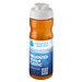 H2O Active® Eco Base 650 ml Sportflasche mit Klappdeckel, orange/ weiß
