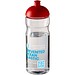 H2O Active® Eco Base 650 ml Sportflasche mit Stülpdeckel, transparent/rot