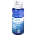 H2O Active® Eco Big Base 1L Sportflasche mit Ausgussdeckel, blau