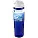 H2O Active® Eco Tempo 700 ml Sportflasche mit Klappdeckel, weiß/blau