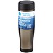 H2O Active® Eco Tempo 700 ml Wasserflasche mit Drehdeckel, schwarz