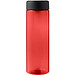 H2O Active® Eco Vibe 850 ml Wasserflasche mit Drehdeckel, rot, schwarz