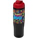 H2O Active® Tempo 700 ml Sportflasche mit Klappdeckel, schwarz/rot