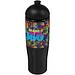 H2O Active® Tempo 700 ml Sportflasche mit Stülpdeckel, schwarz/schwarz