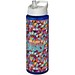 H2O Active® Vibe 850 ml Sportflasche mit Ausgussdeckel, blau/weiß