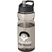 H2O Base Sportflasche mit Ausgussdeckel, 650 ml, charcoal,schwarz H2O Base Sportflasche mit Ausgussdeckel, 650 ml, charcoal,schwarz