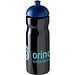 H2O Base Sportflasche mit Stülpdeckel, 650 ml, schwarz,blau H2O Base Sportflasche mit Stülpdeckel, 650 ml, schwarz,blau