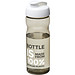 H2O Eco Sportflasche mit Klappdeckel, 650 ml, kohle,weiss H2O Eco Sportflasche mit Klappdeckel, 650 ml, kohle,weiss