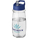 H2O Pulse Sportflasche mit Ausgussdeckel, 600 ml, transparent,blau H2O Pulse Sportflasche mit Ausgussdeckel, 600 ml, transparent,blau