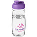 H2O Pulse Sportflasche mit Klappdeckel, 600 ml, transparent,lila H2O Pulse Sportflasche mit Klappdeckel, 600 ml, transparent,lila