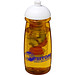 H2O Pulse Sportflasche mit Stülpdeckel und Infusor, 600 ml, gelb,weiss H2O Pulse Sportflasche mit Stülpdeckel und Infusor, 600 ml, gelb,weiss