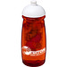 H2O Pulse Sportflasche mit Stülpdeckel und Infusor, 600 ml, transparent rot,weiss H2O Pulse Sportflasche mit Stülpdeckel und Infusor, 600 ml, transparent rot,weiss