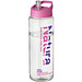 H2O Vibe 850 ml Sportflasche mit Ausgussdeckel, transparent,rosa H2O Vibe 850 ml Sportflasche mit Ausgussdeckel, transparent,rosa