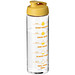 H2O Vibe Sportflasche mit Klappdeckel, 850 ml, transparent,gelb H2O Vibe Sportflasche mit Klappdeckel, 850 ml, transparent,gelb