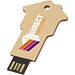 Haus USB-Stick 2.0 aus recyceltem Papier, Kraftpapier, 32GB