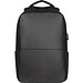 Hochwertiger Rucksack mit USB-Anschluss, schwarz Hochwertiger Rucksack mit USB-Anschluss, schwarz