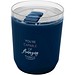 Hudson 180 ml doppelwandiger Becher aus recyceltem Kunststoff, navy