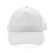 Impact AWARE™ 190gr Brushed rCotton 5 Panel Trucker-Cap, weiß