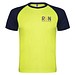 Indianapolis Sport T-Shirt für Kinder, Fluor Yellow / schwarz, 8