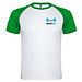 Indianapolis Sport T-Shirt für Kinder, weiß / farngrün, 16
