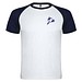 Indianapolis Sport T-Shirt für Kinder, weiß / Navy Blue, 8