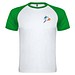 Indianapolis T-Shirt Unisex, weiß / farngrün, XL