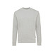 Iqoniq Denali ungefärbt. Rundhals-Sweater aus recycelter BW, ungefärbtes Grau, M
