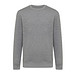 Iqoniq Etosha Lightweight Sweater aus recycelter Baumwolle, ungefärbte helles Anthrazit, S