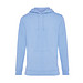Iqoniq Jasper Hoodie aus recycelter Baumwolle, sky blue, S