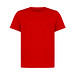 Iqoniq Koli Kids T-Shirt aus recycelter Baumwolle, rot, 9-10 y