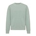 Iqoniq Kruger Relax-Rundhals-Sweater aus recycelt. Baumwolle, Iceberg green, L