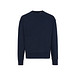 Iqoniq Kruger Relax-Rundhals-Sweater aus recycelt. Baumwolle, navy blau, XL