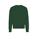 Iqoniq Kruger Relax-Rundhals-Sweater aus recycelt. Baumwolle, waldgrün, L