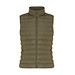 Iqoniq Meru Damen Bodywarmer aus recyceltem Polyester, khaki, S