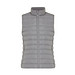 Iqoniq Meru Damen Bodywarmer aus recyceltem Polyester, Silbergrau, XL