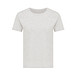 Iqoniq Yala Damen T-Shirt aus recycelter Baumwolle, ungefärbte helles Grau, L