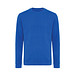Iqoniq Zion Rundhals-Sweater aus recycelter Baumwolle, Königsblau, XXXL