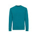 Iqoniq Zion Rundhals-Sweater aus recycelter Baumwolle, verdigris, XXL