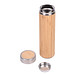 Isolierbecher BAMBOO GO, braun, silber