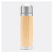 Isolierkanne BAMBOO SPACE,braun, silber