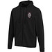 Jasper 280 g/m² Kapuzenpullover aus recycelter Bio Baumwolle (OCS) unisex, schwarz, XXL
