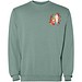 Jaya Pullover mit Rundhalsausschnitt Unisex, dunkelgrün, L