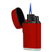 Jet-Flame Feuerzeug Rubber, rot