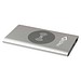 Juice 4000 mAh Typ-C kabellose Powerbank aus recyceltem Aluminium, silber