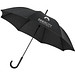 Kaia 23" windfester farbiger Automatikschirm, schwarz Kaia 23" windfester farbiger Automatikschirm, schwarz