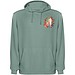 Kenia Kapuzenpullover Unisex, dunkelgrün, XL